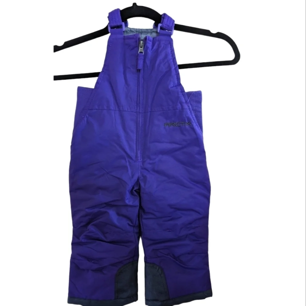 Arctix Purple snow bib overalls Size 18M
